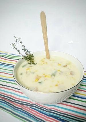 Foto resep Veggie soup aka sup sayuran