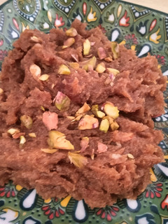 A picture of Dates Halwa.