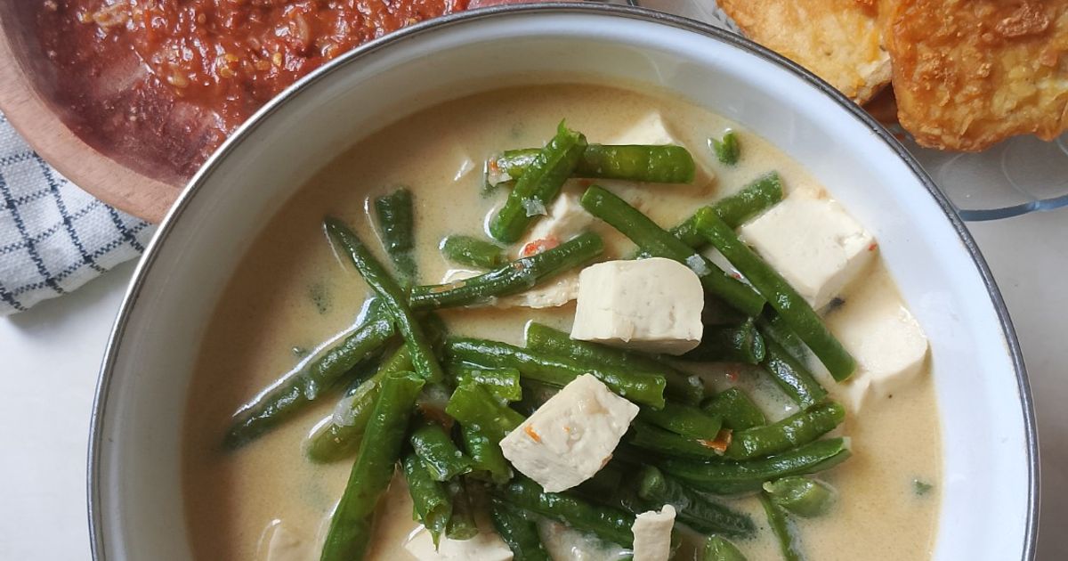Lodeh Tahu, Kacang Panjang