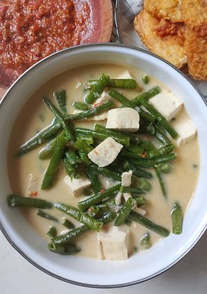 Foto resep Lodeh Tahu, Kacang Panjang