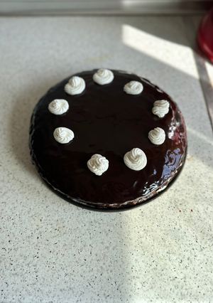 Una foto de Tarta selva negra