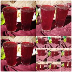 Hibiscus mocktail A picture of Hibiscus mocktail.