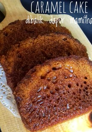 Foto resep Caramel cake/sarang semut