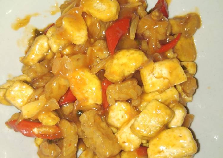 Langkah Mudah untuk Membuat Tahu tempe saos asam manis yang Lezat