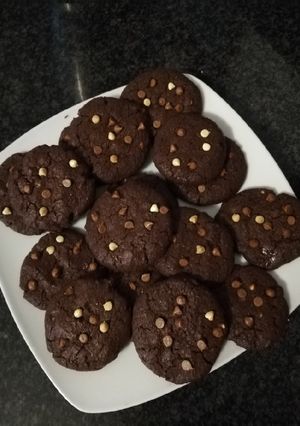 Foto di Cookies al triplo cioccolato