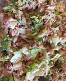 Ensalada fresca con atún de lata