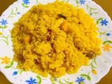 বাসন্তী পোলাও (Basonti pulao recipe in Bengali)
