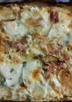 Una foto de Tortilla de papas al horno!!