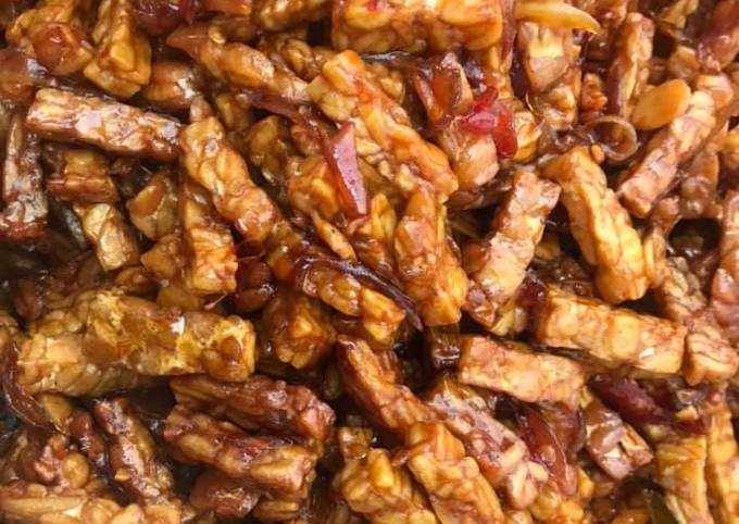 Resep Kering Tempe Manis Asam Gurih Oleh Christine Octo Veronica Cookpad