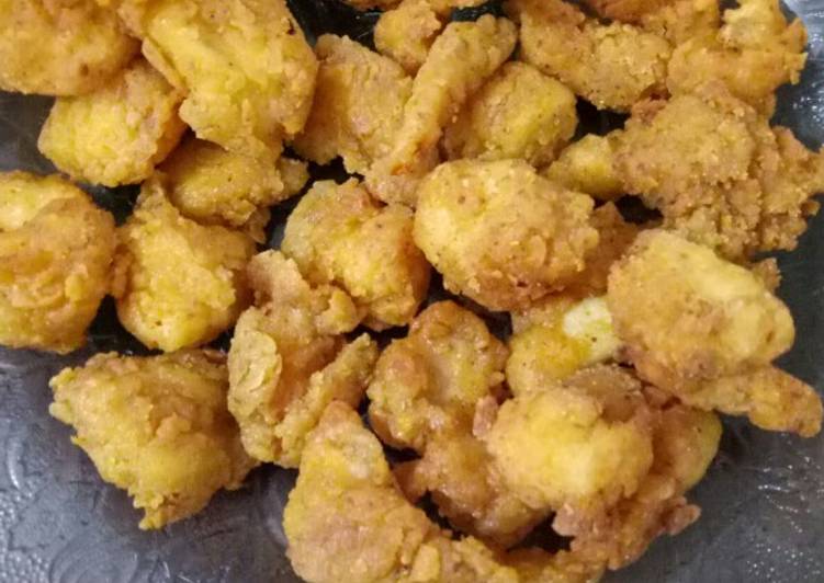 Chicken Popcorn Simple