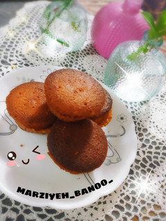 عکسی از دستور پای سیب دارچین مرضیه پز
