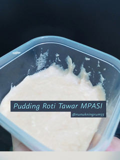 Foto resep Pudding Roti Tawar Mpasi