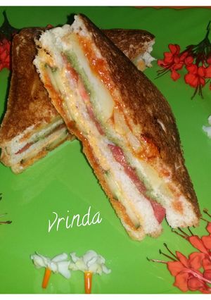 A picture of Tricolour Sandwich.