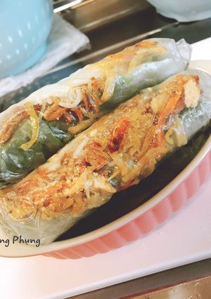 Hình của món Gỏi cuốn chay 🌱.