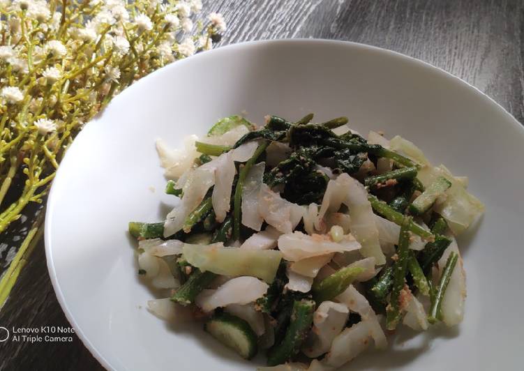 Cara Buat Urap Kelapa Gongseng wajib dicoba