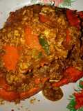 Kepiting saos padang