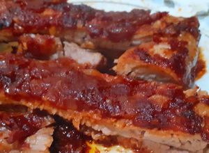 Una foto de Ribs de cerdo a la barbacoa