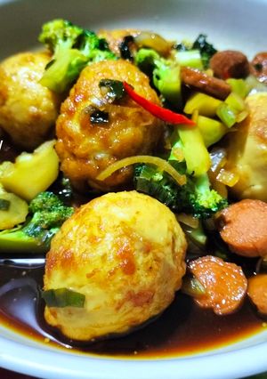 Foto resep Telur Masak Kecap