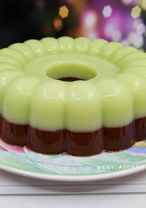 Foto resep Puding Melon Coklat