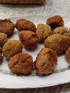 Una foto de Croquetas de setas al ajillo