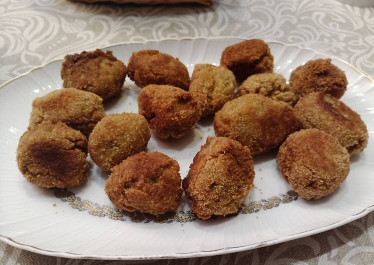 Croquetas de setas al ajillo