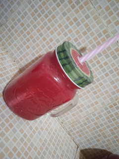 صورة لوصفة 🍉🍉عصير بتيخ احمر🍉🍉(دلاع)