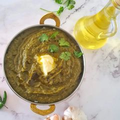 A picture of Sarson ka saag.