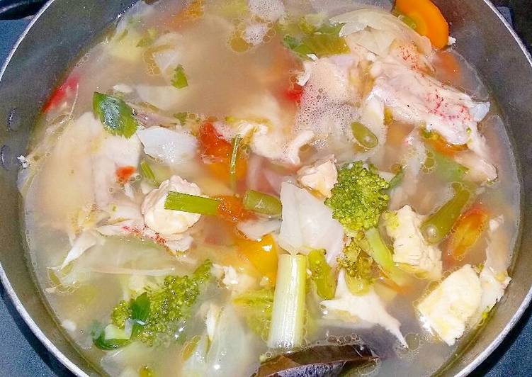 Cara Gampang Membuat Sup Ikan Kakap yang Lezat Sekali