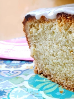 Una foto de Budín de limón VEGANO