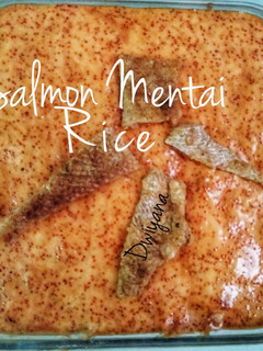Foto resep Salmon Mentai Rice