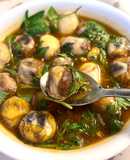 Trứng cút lộn xào me xa xứ