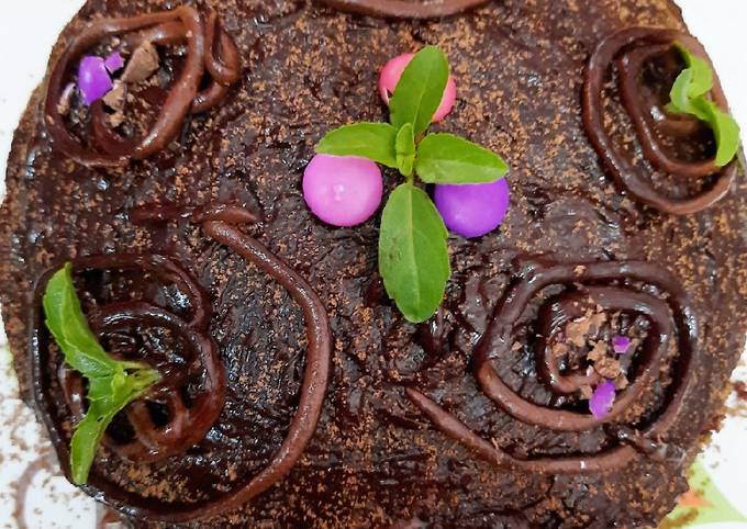 Wheat chocolate cake