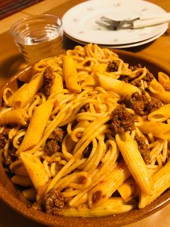 صورة لوصفة معكرونة 😍😋
