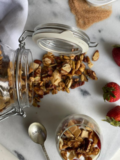 Una foto de “Granola” keto y paleo