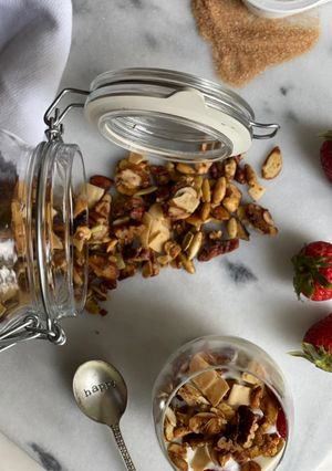 Una foto de “Granola” keto y paleo