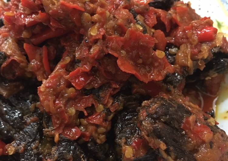 Resep: Dendeng lambok balado Simpel