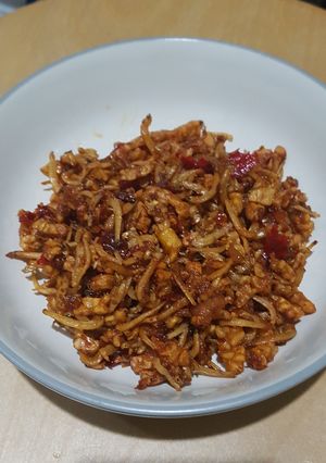 Foto resep Tempe Teri Medan Pedas