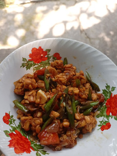 Foto resep Oseng Tempe dan Buncis
