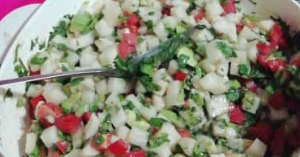 Ceviche de jícama Receta de Paty Cordova Cookpad