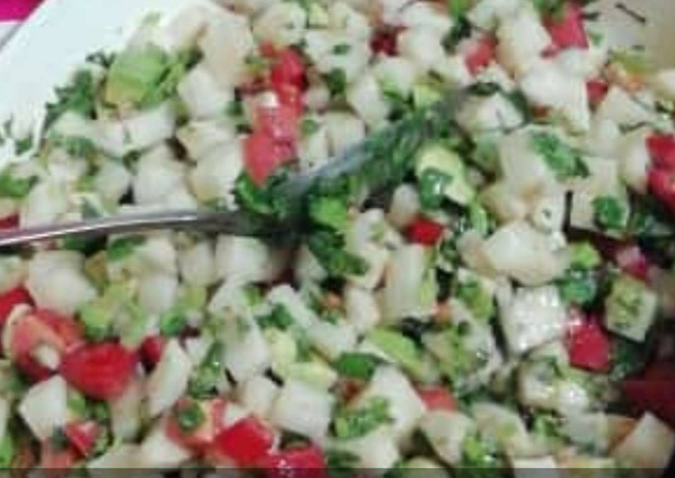Ceviche de jícama
