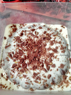 Foto resep Puding cokelat Vla cream cheese