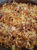 Macarrones al horno con magro picado y queso