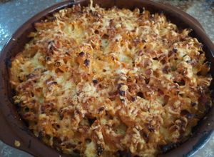 Foto principal de Macarrones al horno con magro picado y queso