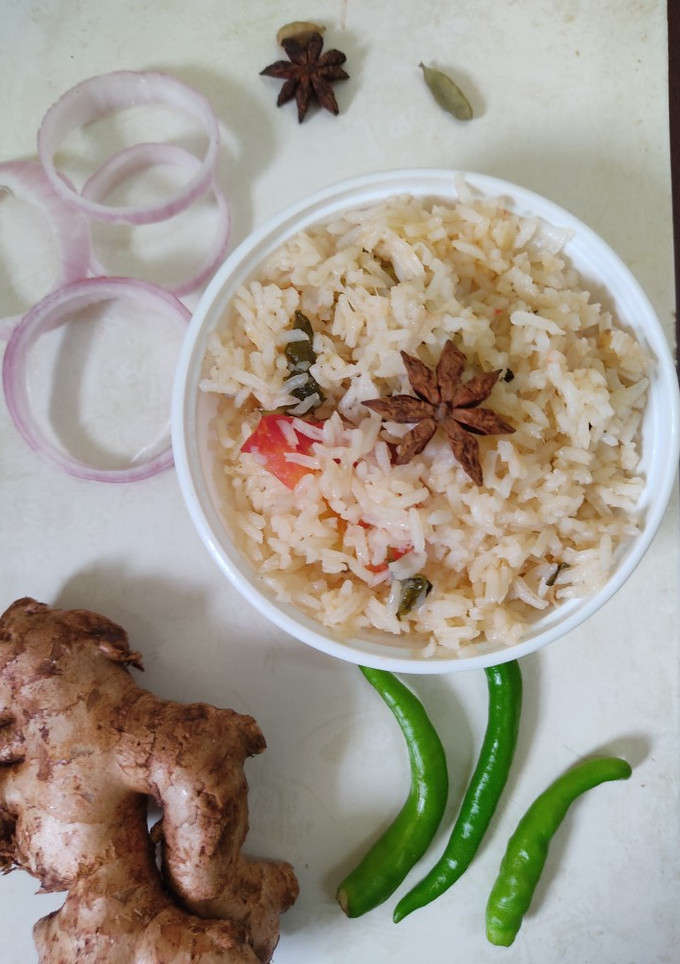 கீ ரைஸ் வித் தால் தட்கா செய்முறை முக்கிய புகைப்படம்