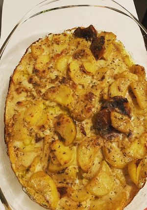Une photo de Gratin dauphinois léger