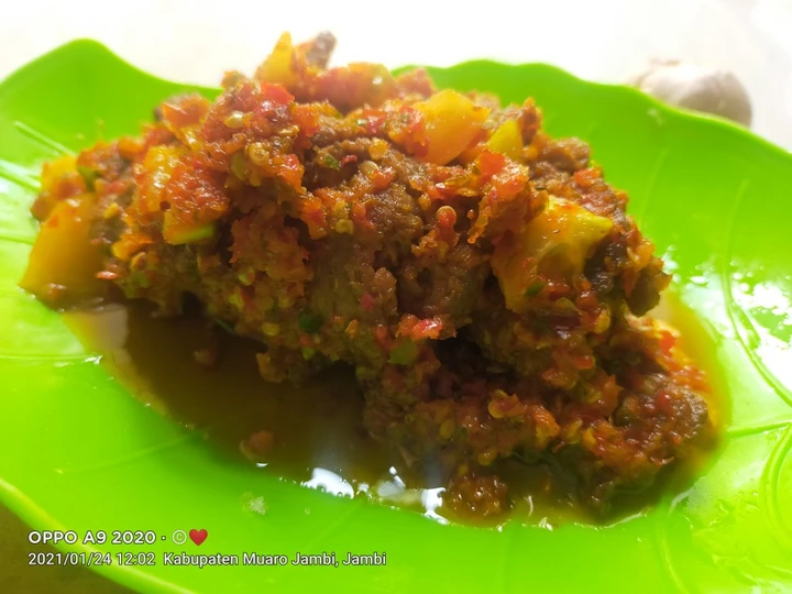 Cara Gampang Menyiapkan Resep Dendeng batokok//dendeng balado yang Bikin Ngiler Anti Ribet, Bisa Manjain Lidah