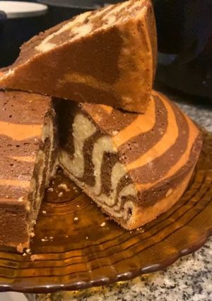 Una foto de Torta marmolada