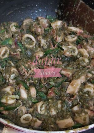 Foto resep Cumi asin sambel ijo