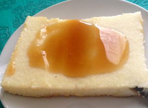 Una foto de Sémola con leche