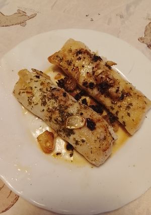 Una foto de Merluza al Oloroso